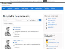 Tablet Screenshot of empresator.com